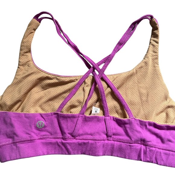 Bright Purple Lululemon Sports Bra - Picture 2 of 3